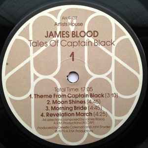 Image of Label Cover of LP - VG/VG - JAMES BLOOD ULMER, Tales Of Captain Black (Artists House; AH 9407, US 1979, Gatefold, Booklet), Light marks, promo notch cut bottom edge,  - 4146018S