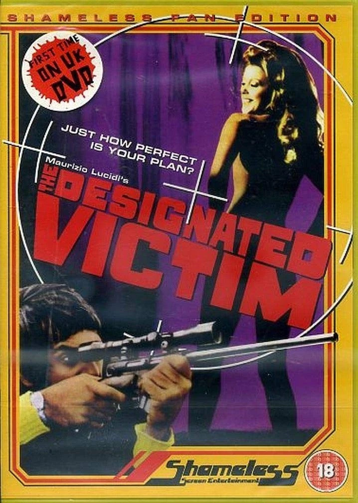Image of Front Cover of DVD - VG+/VG+ - MAURIZIO LUCIDI, The Designated Victim (Shameless; SHAM015, Europe , Jewel Case), ,  - 4136044E