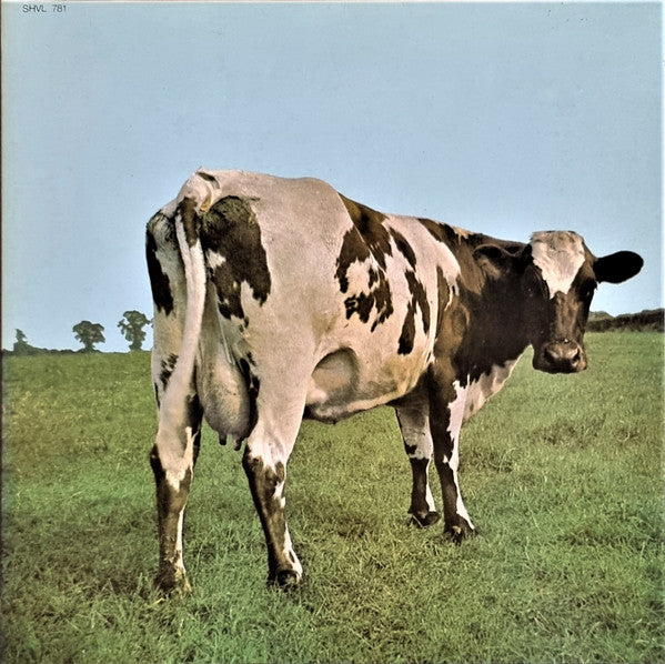 Image of Front Cover of LP - VG/G - PINK FLOYD, Atom Heart Mother (Harvest Green/Yellow Labels With SACEM Box; SHVL 781, France 1980s Reissue, Gatefold Sleeve With PM261 Price Code), ,  - 4116070C