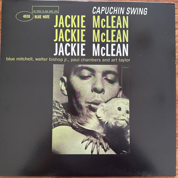 Image of Front Cover of LP - VG/VG - JACKIE MCLEAN, Capuchin Swing (Blue Note; BN 4038, US 2006), ,  - 4146056S