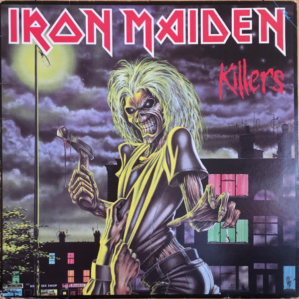Image of Front Cover of LP - VG/G - IRON MAIDEN, Killers (Fame; FA 41 3122 1, UK 1985 Reissue), ,  - 4116061C