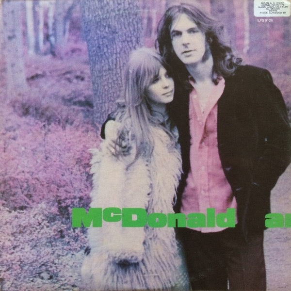 Image of Back Cover of LP - VG/G+ - MCDONALD AND GILES, McDonald And Giles (Island Records Pink Rim Label; ILPS 9126, UK 1973 Reissue, Robor Gatefold Sleeve), Light hairline marks only, Sleeve has some tape residue and indented marks to front. ,  - 4116071C