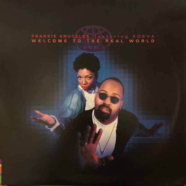 Image of Front Cover of LP - VG/VG+ - FRANKIE KNUCKLES, Welcome To The Real World (Virgin; VUSLP 82, UK 1995 Reissue), ,  - 4146063S