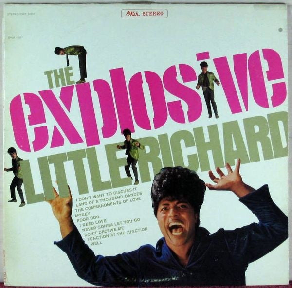Image of Front Cover of LP - VG/VG - LITTLE RICHARD, The Explosive Little Richard (Okeh; OKS 14117, US 1967), ,  - 4126028E