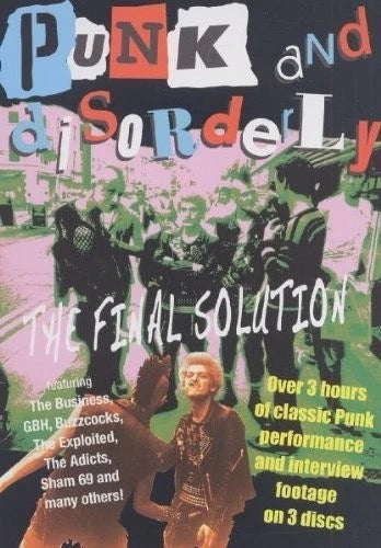 Image of Front Cover of 2xDVD - VG+/VG+ - VARIOUS, Punk and Disorderly: The Final Solution (Cherry Red; CRDVDBOX2, Germany 2007), ,  - 4136047E