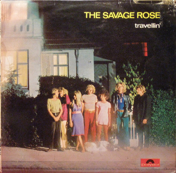 Image of Front Cover of LP - VG/VG - THE SAVAGE ROSE, Travelin' (Polydor; 184 316, UK 1969), Light marks, laminate creasing,  - 4146024S