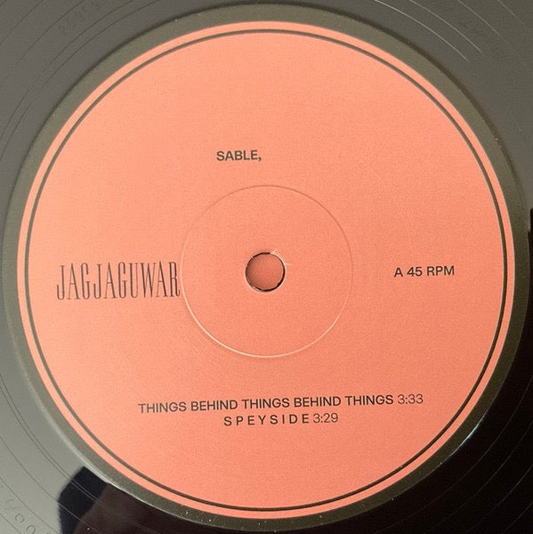 Image of Label Cover of LP - VG+/VG+ - BON IVER, Sable, Fable (Jagjaguwar; JAG450, Worldwide 2025, Gatefold, 2 Inners, Salmon Vinyl With 12"), Sleeve has a bump/crease on the front.,  - 4116105C