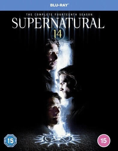Image of Front Cover of 4xBlu-Ray - VG+/VG+ - VARIOUS, Supernatural - Season 14 (Warner Brothers; 5000273983, UK 2020), ,  - 4136053E