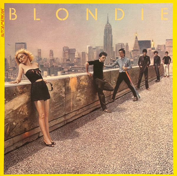 Image of Front Cover of LP - VG/VG - BLONDIE, Autoamerican (Chrysalis Blue/White Labels; CHE 1290, Canada 1980, Inner, DX Runout Side A, TLC Tunout Side B), A few light marks, Inner quite crinkled ,  - 4116074C