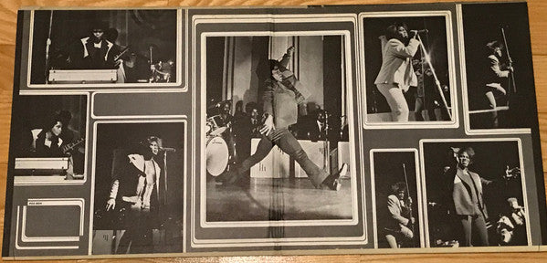 Image of Back Cover of 2xLP - F/VG - JAMES BROWN, Get On The Good Foot (Polydor; PD-2-3004, US 1972, Gatefold), Records have a few light hairlines. Labels stamped by previous customer with decal. Similar decals are on the sleeve on front, rear and inside gatefold. All seams split but one. Edgewear. Corner cut. Tear halfway down front of sleeve.,  - 4126062E