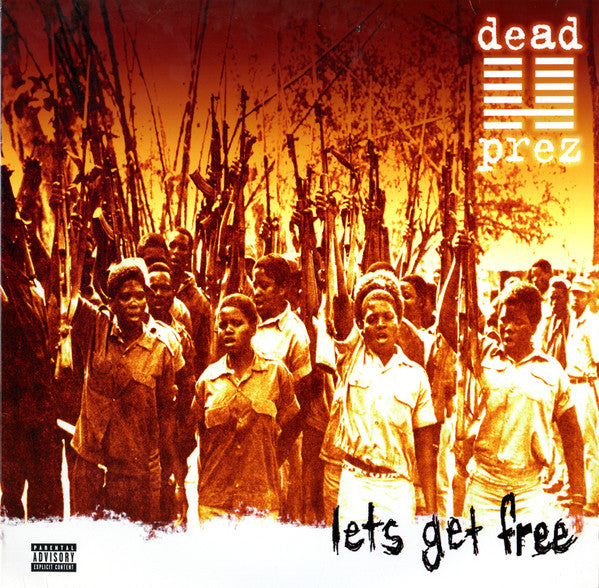 Image of Front Cover of 2xLP - G+/G+ - DEAD PREZ, Lets Get Free (Loud Records; 1901-1, US 2000, Picture Sleeve), Light marks acroos all sides. Sleeve has edgewear to the open side.,  - 4126044E