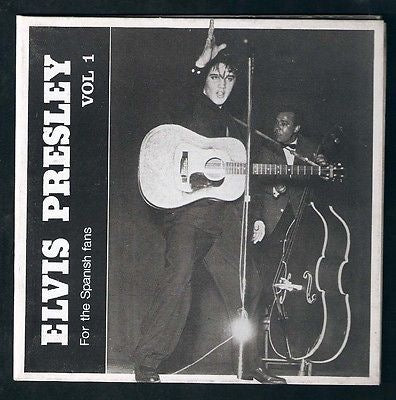 Image of Front Cover of 7" EP - VG+/VG+ - ELVIS PRESLEY, For The Spanish Fans Vol 1 (Not On Label; EP001, Europe 1990s, Gatefold), ,  - 4126095E