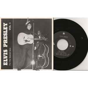 Image of Label Cover of 7" EP - VG+/VG+ - ELVIS PRESLEY, For The Spanish Fans Vol 1 (Not On Label; EP001, Europe 1990s, Gatefold), ,  - 4126095E