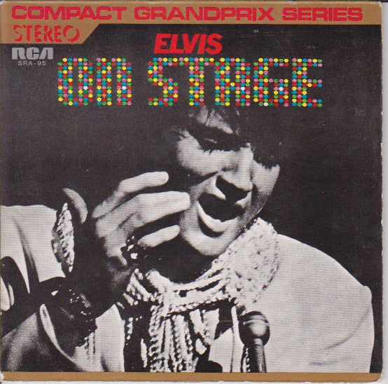 Image of Front Cover of 7" EP - VG+/VG+ - ELVIS PRESLEY, On Stage (RCA ; SRA-95, Japan 1971, Gatefold), No Obi, Edge Wear,  - 4126094E