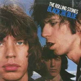 Image of Front Cover of LP - VG/G+ - THE ROLLING STONES, Black And Blue (Rolling Stones Records; COC 59106, Netherlands 1977 Reissue, Gatefold, Inner, No Insert, Blue Vinyl), Hairlines when held to strong light, Nothing feelable, Edge wear, Inner split down one side, No insert,  - 4116078C