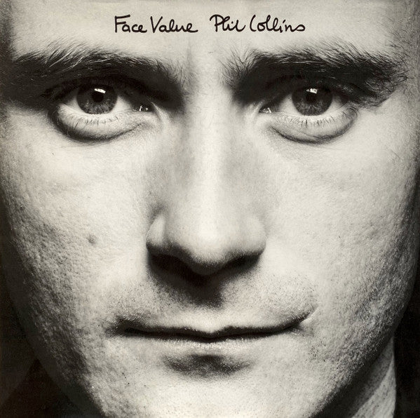 Image of Front Cover of LP - VG/VG - PHIL COLLINS, Face Value (Atlantic Green & Orange Labels With GEMA Box & LC Blacked Out; WEA 99 143, Germany 1981), A few wispy hairlines ,  - 4116080C