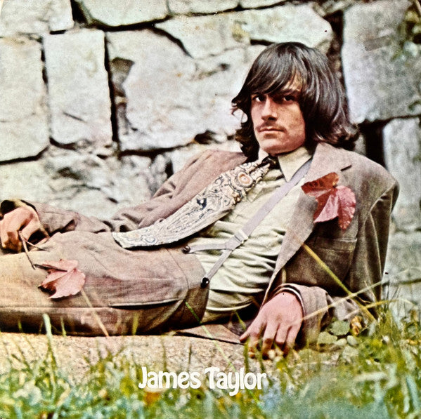 Image of Front Cover of LP - VG/G - JAMES TAYLOR, James Taylor (Apple Records; SAPCOR-3, South East Asia 1970s Reissue, Gatefold), Lots of fine hairlines when held to light, Light sleeve wear,  - 4116088C