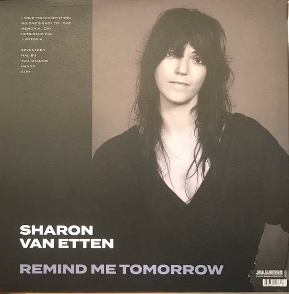 Image of Back Cover of LP - VG+/VG+ - SHARON VAN ETTEN, Remind Me Tomorrow (Jagjaguwar; JAG331, UK & US 2019, Gatefold, Inner, Pink Vinyl), ,  - 4116110C
