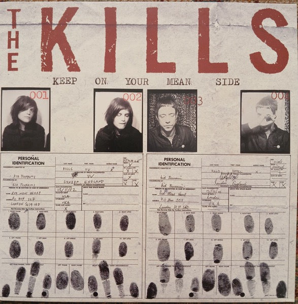 Image of Front Cover of LP - VG+/VG+ - THE KILLS, Keep On Your Mean Side (Domino; WIGLP124, Worldwide 2023 Reissue, Insert), ,  - 4116119C