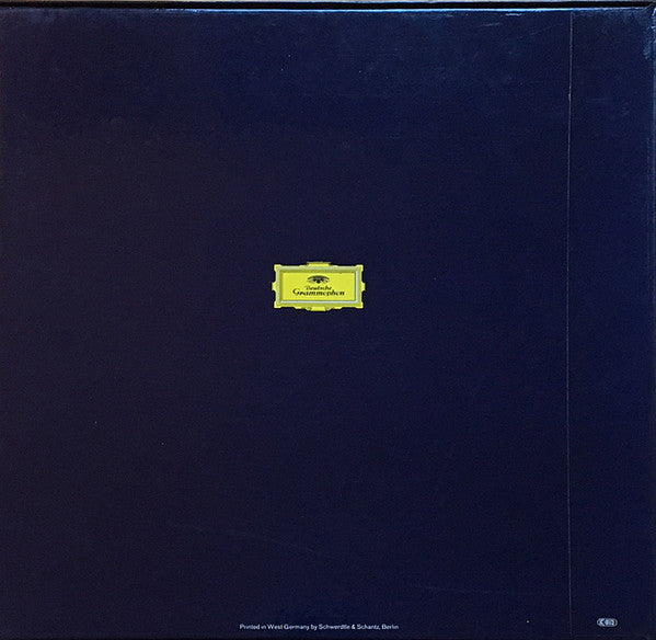 Image of Back Cover of 3xLP - VG+/VG+ - TOKYO STRING QUARTET, Bart k: Die 6 Streichquartette=The String Quartets=Les Quatuors   Cordes (Deutsche Grammophon; 2740 235, Germany 1981, Box Set, Booklet), ,  - 4126242E