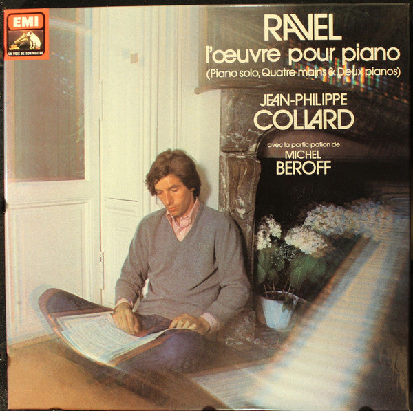 Image of Front Cover of 3xLP - VG+/VG+ - JEAN-PHILIPPE COLLARD, Ravel: L' uvre Pour Piano (La Voix De Son Ma tre; 2C 167-73025/7, France 1980, Box Set, Booklet), ,  - 4126245E