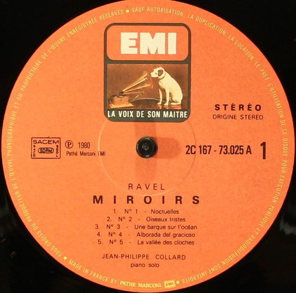 Image of Label Cover of 3xLP - VG+/VG+ - JEAN-PHILIPPE COLLARD, Ravel: L' uvre Pour Piano (La Voix De Son Ma tre; 2C 167-73025/7, France 1980, Box Set, Booklet), ,  - 4126245E
