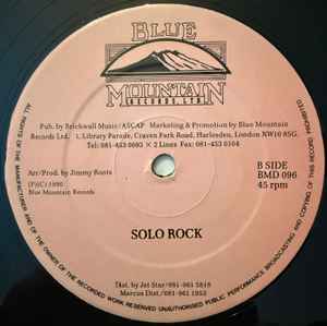 Image of Back Cover of LP - /VG+ - SAMMY LEVI / SNIPER RANKS, Solomon (Blue Mountain Records Ltd.; BMD 096, UK 1990), WOL.,  - 4146053S