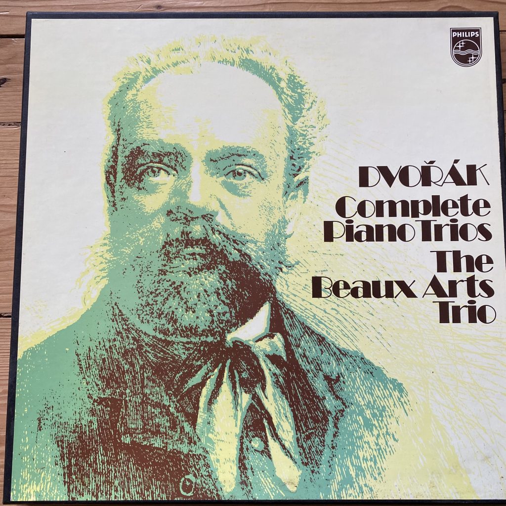 Image of Front Cover of LP - VG+/VG+ - THE BEAUX ARTS TRIO, Dvo  k Complete Piano trios (Philips; 6703 015, Europe 1970), ,  - 4126252E