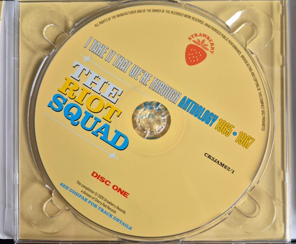 Image of Label Cover of 3xCD - VG+/VG+ - THE RIOT SQUAD, Take It That We're Through Anthology 1965-1967 (Strawberry ; CR3JAM62, UK 2026, Triple Digipak), ,  - 4136099E