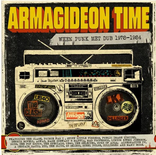 Image of Front Cover of 3xCD - M/M - VARIOUS, Armagideon Time: When Punk Met Dub (1978�1984) (Cherry Red; CRCD3BOX212, UK 2026, Box Set, Booklet), Still SEALED In Shrinkwrap,  - 4136106E
