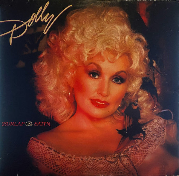 Image of Front Cover of LP - VG/G+ - DOLLY PARTON, Burlap & Satin (RCA; PL 84691, Germany 1983, Inner), Hairlines and some mottling,  - 4116181C