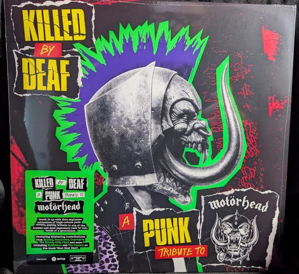 Image of Front Cover of LP - EX/EX - VARIOUS, Killed By Deaf - A Punk Tribute To Mot rhead (BMG; 964165091, Germany 2025, Inner), ,  - 4146132S