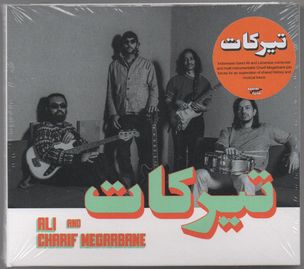 Image of Front Cover of CD - EX/EX - ALI (140) AND CHARIF MEGARBANE, Tirakat (Habibi Funk; HABIBI034, Germany 2026, Digipak, Booklet), Opened in the shop, unplayed ,  - 4136126E