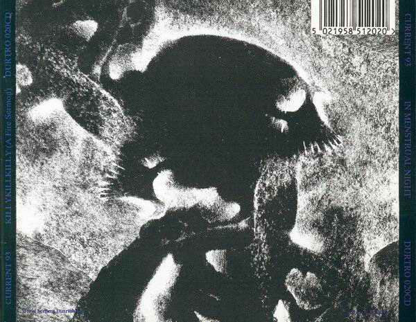 Image of Back Cover of CD - VG+/VG - CURRENT 93, In Menstrual Night (Durtro; DURTRO 020CD, UK 1990, Jewel Case), ,  - 4136127E