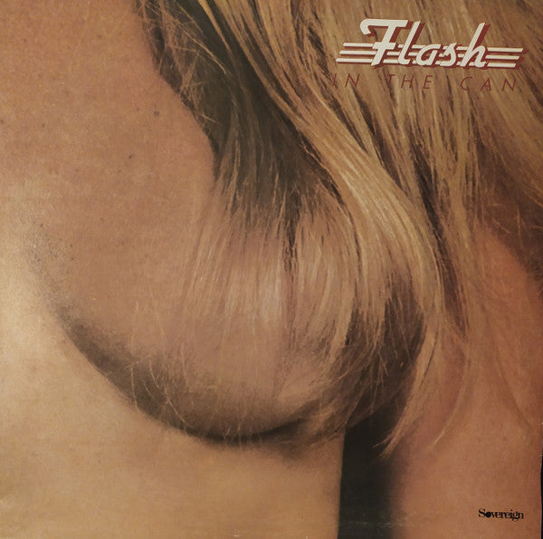 Image of Front Cover of LP - VG/VG+ - FLASH, In The Can (Sovereign; SVNA 7255, UK 1973, Gatefold), Light edge wear and sticker residue. Clean disc.,  - 4146092S