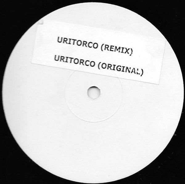 Image of Front Cover of 12" - /G+ - D + D, Uritorco / Victimas De Lo Bizarro / Vibralobos (Not On Label; none, Argentina 1999, Stickered White Label), Record has the slightest warp (hardly noticeable). Lighter marks mainly, plays well considering, A1	Uritorco (Woody McBride Remix)A2	Uritorco (Original)B1	Victimas De Lo BizarroB2	Vibralobos (R. Villalobos Remix) - 4116200C