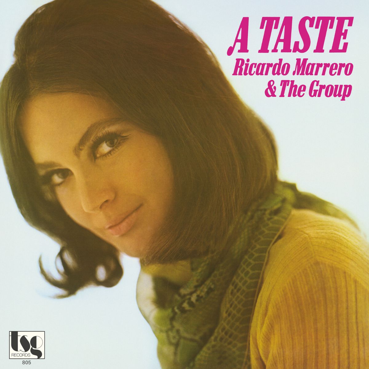 Image of Front Cover of LP - NEW/NEW - RICARDO MARRERO & THE GROUP, A Taste (Mr Bongo; MRBLP346, UK 2026 Reissue), , Originally released in 1976, A Taste is a sought-after fusion of Latin, jazz-funk and soul from Ricardo Marrero & The Group, featuring highlights including 'Babalonia', 'Get Yourself Together' and 'And We'll Make Love'. - 9418139C