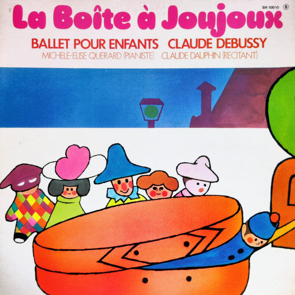 Image of Front Cover of LP - VG+/VG+ - MICH�LE-ELISE QU�RARD, CLAUDE DAUPHIN, Debussy: La Boite A Joujoux (Saravah; SH 10 010, France , Laminated Gatefold Sleeve), ,  - 4126269E