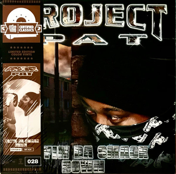 Image of Front Cover of LP - VG+/VG+ - PROJECT PAT, Layin' Da Smack Down (Hypnotize Minds; GET51521-LP, US 2024 Reissue, Gatefold, Limited Edition, Numbered, Harwood), Factory Fault/Split Sticker On Side A Label,  - 4146142S