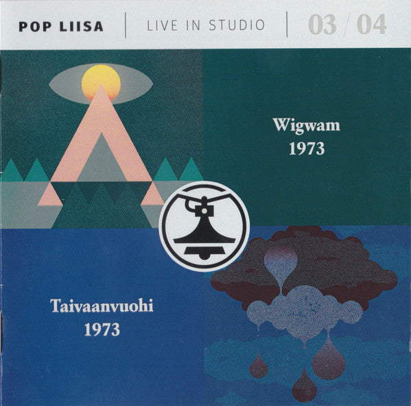 Image of Front Cover of CD - EX/EX - WIGWAM AND TAIVAANVUOHI, Pop Liisa Live In Studio 03 / 04 (Svart Records ; SRE006, Finland 2016, Jewel Case), ,  - 4136150E