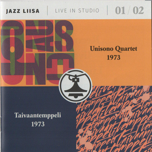 Image of Front Cover of CD - EX/EX - UNISONO QUARTET AND TAIVAANTEMPPELI, Jazz Liisa Live In Studio 01 / 02 (Svart Records; SRE021, Finland 2016, Jewel Case), ,  - 4136151E