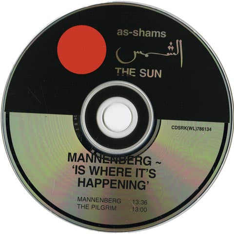 Image of Label Cover of CD - VG+/VG+ - DOLLAR BRAND, Mannenberg ~ 'Is Where It's Happening' (EMI; CDSRK(WL)786134, South Africa , Jewel Case), ,  - 4256163S