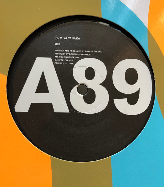 Image of Back Cover of 12" - VG/G+ - FUMIYA TANAKA, I Can Tell You Of Course I Know It Was (Perlon; PERL89, Germany 2012, Company Sleeve), Shrink-wrap on sleeve, some light damage at opening, A 337B I Can Tell You Of Course I Know It Was - 4116271C
