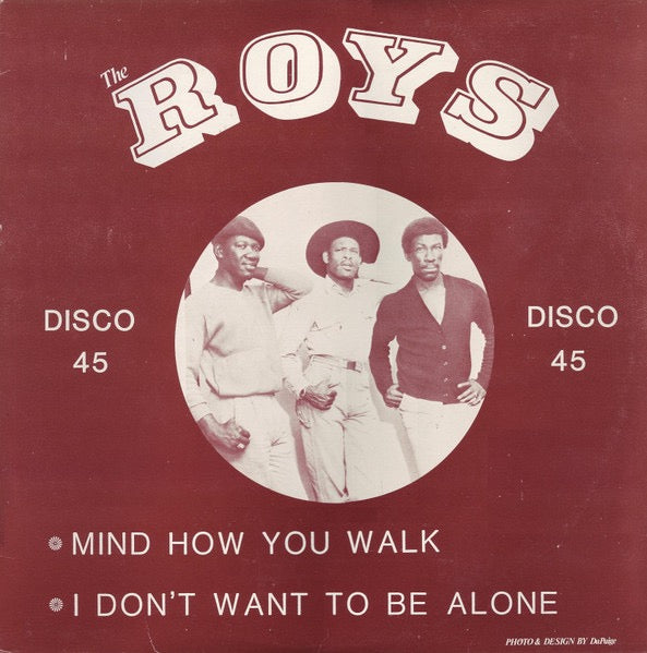 Image of Front Cover of 12" - VG+/VG - THE ROYS, Mind How You Walk (Key Music Intl.; 1577-1014,  , Picture Sleeve), Sleeve still in shrink. Strong VG to disc.,  - 4116277C