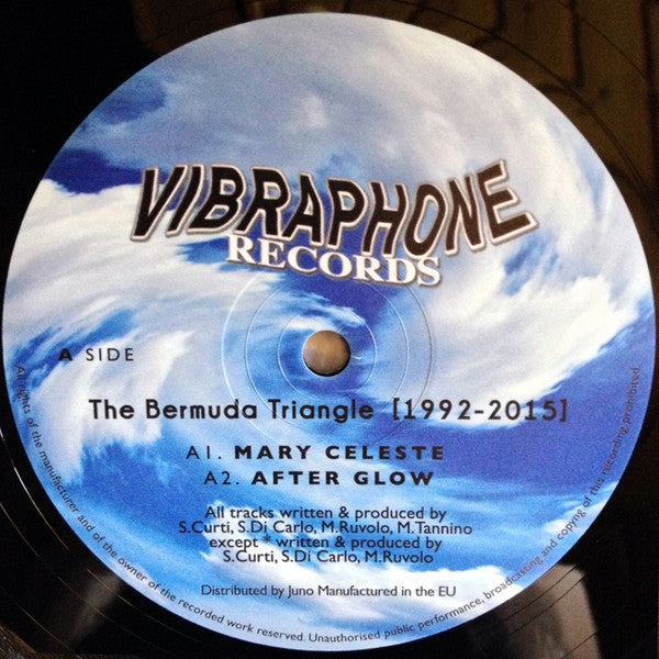 Image of Label Cover of 2xLP - G/G+ - THE TRUE UNDERGROUND SOUND OF ROME, The Bermuda Triangle (1992-2015) (Vibraphone Records; VIBR 001, Italy 2015), Sleeve has rips and damage at bottom edges,  - 4116272C