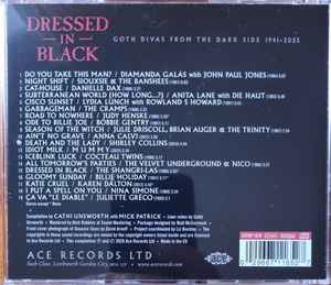 Image of Back Cover of CD - VG+/VG+ - VARIOUS, Dressed In Black- Goth Divas From The Dark Side 1941-2025 (Ace; CDTOP 1678, UK 2026, Jewel Case), ,  - 4136137E