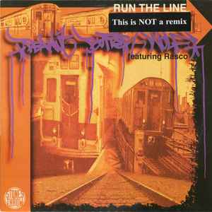 Image of Front Cover of 12" - EX/EX - PEANUT BUTTER WOLF, Run The Line / The Undercover (Clear & Present Danger) (Stones Throw Records ; STH2008, US 1997), ,  - 4126303E