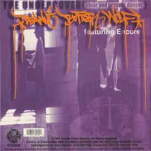 Image of Back Cover of 12" - EX/EX - PEANUT BUTTER WOLF, Run The Line / The Undercover (Clear & Present Danger) (Stones Throw Records ; STH2008, US 1997), ,  - 4126303E