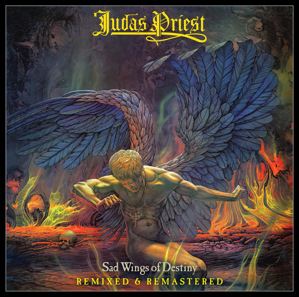 Image of Front Cover of 2xLP - NEW/NEW - JUDAS PRIEST, Sad Wings Of Destiny (Remixed & Remastered) (Exciter Records; EXR004CGLP, UK 2026 Reissue, Half Speed Master), , Judas Priest’s landmark 1976 album Sad Wings of Destiny celebrates its 50th anniversary with a new Remixed & Remastered edition. Produced by longtime Judas Priest producer Tom Allom, the album has been newly remixed from the original 1976 analogue multi-track master tapes, bringing fresh clarity, depth, and separation to one of heavy metal’s 