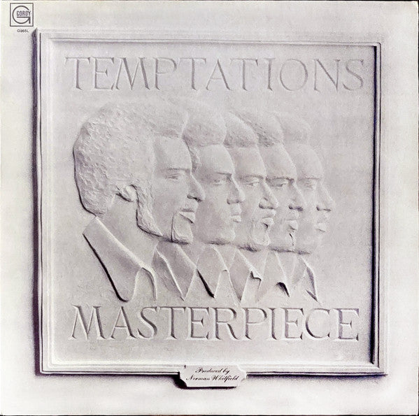 Image of Front Cover of LP - VG+/VG+ - THE TEMPTATIONS, Masterpiece (Gordy; G965L, US Reissue), Acouple of light hairlines only. Sleeve still in opened shrinkwrap.,  - 4126318E